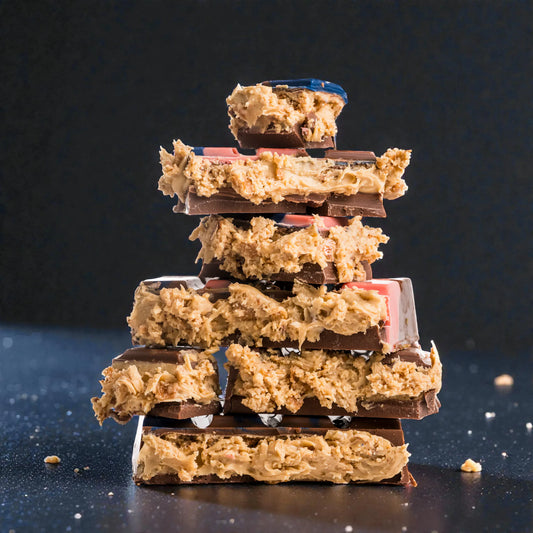 Erdnussbutter-Fudge-Riegel | by HML