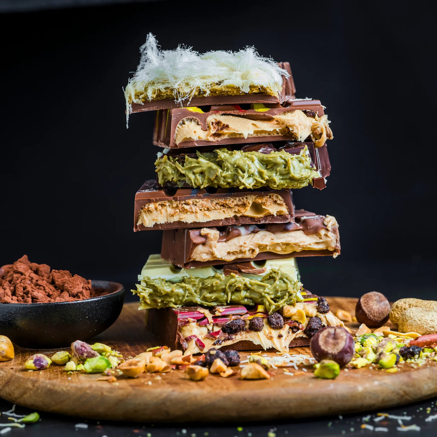 Dubai Chocolate Bar | Luxury Pistachio & Knafeh (7.8oz)