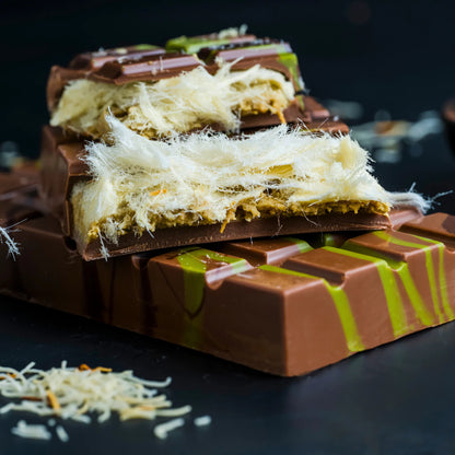 The Pişmaniye Bar Deluxe | Pistachio & Angel Hair (7.8oz)